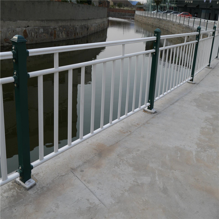 Zinc steel river guardrail