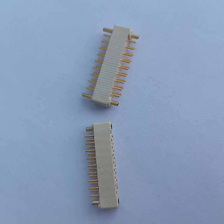 17芯线簧印制板连接器